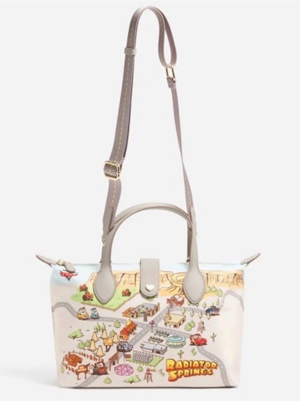 Stoney Clover Lane Radiator Springs Crossbody Satchel Pouchette 03 - Picture 2 of 9